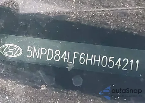 2017 Hyundai Elantra Se z USA, uszkodzony, nr VIN 5NPD84LF6HH054211